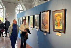 Iranian, Russian artists’ exhibition opens in Saint Petersburg