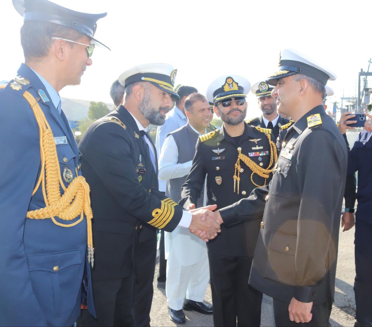 Pakistan Navy/ PMSA Ships Visit to Port of Bandar Abbas