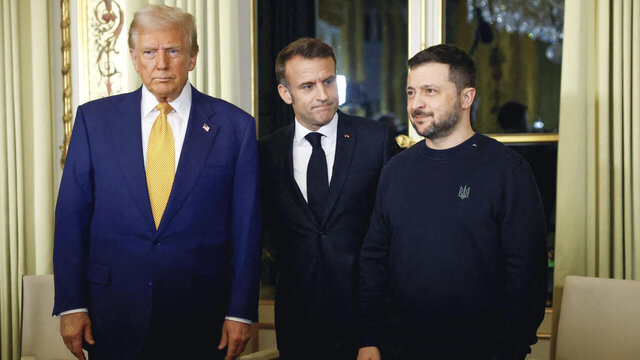 Zelensky: Meeting with Trump and Macron was ‘productive’