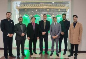 UNHCR chief visits Imam Reza’s holy shrine in Mashhad