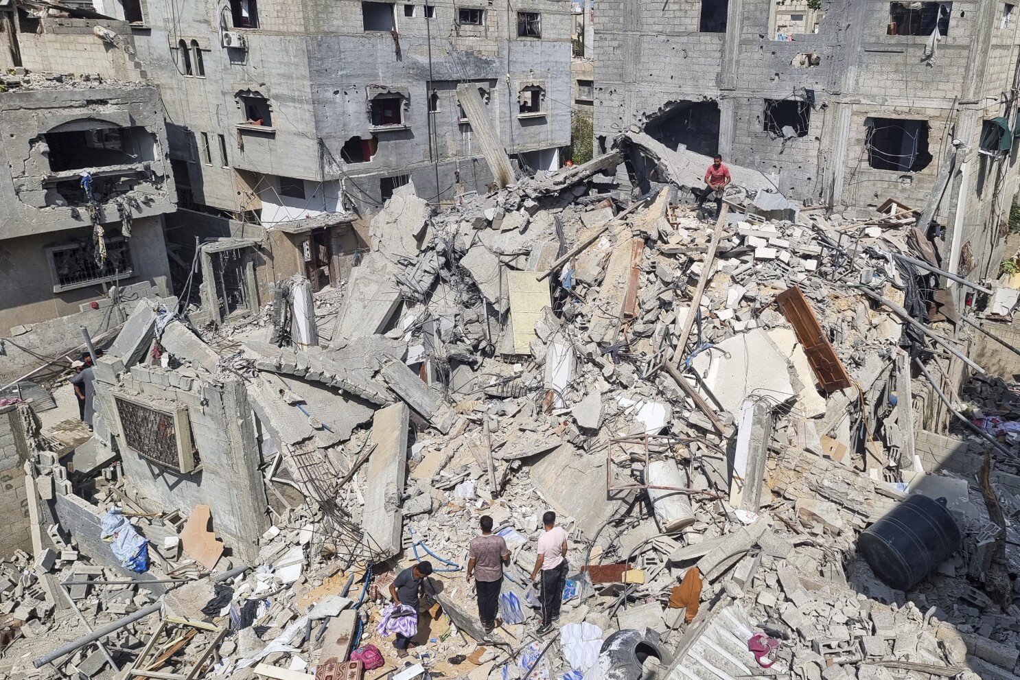 Eight Palestinians killed in Israeli raid on Gaza school; death toll rises to 46,000