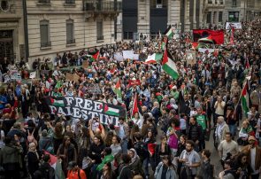 Swiss protesters call for end to Gaza genocide