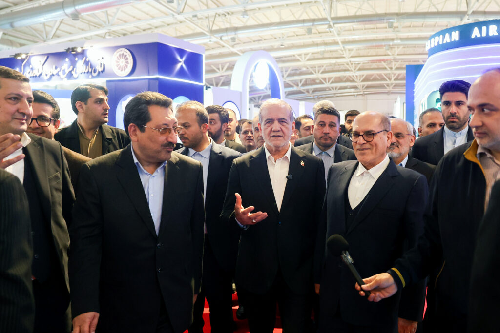 President Pezeshkian tours Eurasia Expo 2025 in Tehran